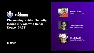 SecurityGuy TV| Discovering Hidden Security Issues in Code with Sonar Deeper SAST