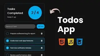 Build To-Do App with Auto Save using HTML, CSS & JavaScript
