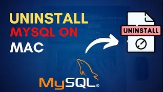 How to uninstall mysql from mac M3 M2 M1