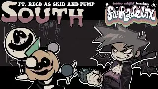 SOUTH (INSTRUMENTAL) w/ LYRICS - Friday Night Funkin': FUNKADELIX REMIX