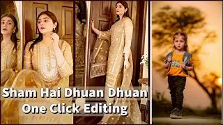 Sham hai dhuan dhuan trending reel editing | One editing sham hai dhuan dhuan