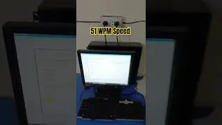 Typing Speed 51 WPM Speed 