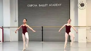 The last rehearsal before ballet competition 