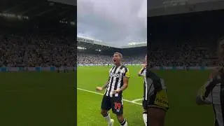 This angle of Sandro Tonali’s first Newcastle United goal 😍🇮🇹