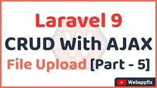 Image Upload Using Ajax In Laravel | Laravel Ajax Image Upload | Ajax Image Upload Laravel