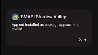 Fix App not installed as package appears to be invalid problem | App not installed as package appear