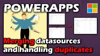Handling Duplicates and Multiple Datasources in Power Apps using Distinct and First Functions