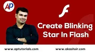 How to Create Blinking Star in Flash | Blinking Star in Flash | Flash Tutorial