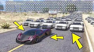 GTA 5 МОДЫ 180 ЗВЁЗД РОЗЫСКА !! ГАНГСТЕР УГНАЛ МАШИНУ РАКЕТУ И УСТРОИЛ ПОГОНЮ ОТ ГЛУПЫХ КОПОВ.....