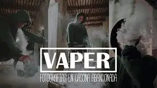 Fotos con un vaper en casona abandonada (Exploración)