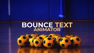 Bounce Text Animator Premiere Pro Presets