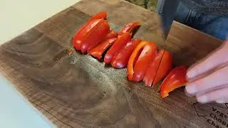 How to Slice a BELL PEPPER