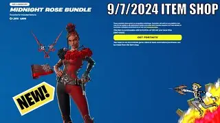 *NEW* Midnight Rose Bundle + What You Want Emote! | Fortnite Item Shop (7/9/2024)