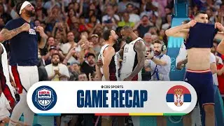 Team USA Basketball OVERCOMES 17-PT DEFICIT to BEAT Serbia + Gold Medal Game PREVIEW | CBS Sports