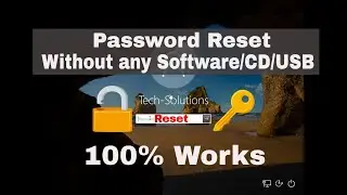 Reset Windows 10 password without any software