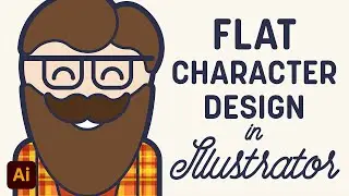 Flat Vector Character Design Illustrator Tutorial