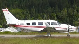 Piper PA-31 Navajo Panther Takeoff