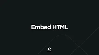 HTML embed element
