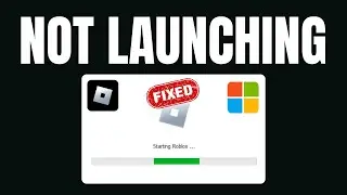 How to Fix Roblox Not Launching on PC (2024) | Roblox Not Opening in Laptop/PC