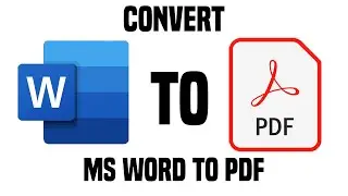 Convert Word Docx & Doc Files to PDF