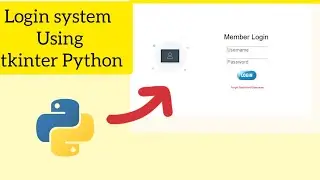 Making an || LOGIN SYSTEM || using tkinter module in python