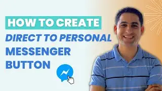 Direct link to personal Messenger button, how to create (tech tutorial)