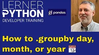 Grouping on dates in pandas