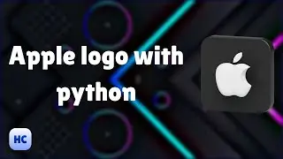 create apple logo with python