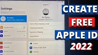 How To Create Apple ID on iPhone, iPad 2024 (iCloud/Appstore Account)