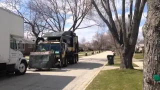 Как убирают мусор в США
