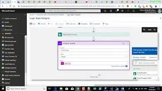 Azure Logic App - Recurring Schedule - Bing Map API - Variable - Conditional Control-