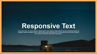 Create A Responsive Font Size Using CSS vw Unit