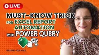 How to make dynamic the path to the data source files in Power Query in Excel | L0027