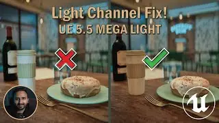 How to Fix Light Channel Not Working in Unreal Engine 5.5 | Pro Tip