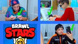 ВСЕ ИГРАЮТ в BRAWL STARS на УРОКАХ./EVERYONE PLAYS BRAWL STARS in LESSONS.