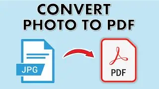 Convert Image to PDF | Convert Photo to PDF