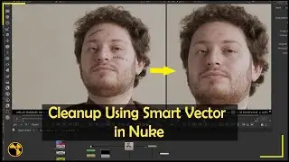 Cleanup Using Smart Vector in Nuke | Nuke Smart Vector Tutorial