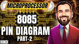 8085 Microprocessor Pin Diagram Part-2 Explained in Hindi