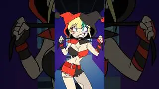 #harley #dancing for #joker #anime #harleyquinn