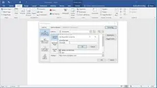 How to Create Hyperlink for an Image in a document in Word 2016
