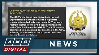 AFP: Chinas aggressive behavior, unprofessional conduct unacceptable | ANC