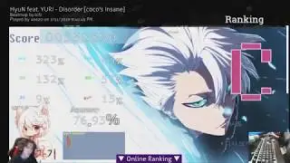 Bad osu player ranks 30 on map