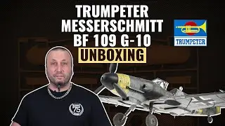 Trumpeter | 1/24 Messerschmitt BF 109 G-10 Plastic Model Kit | #askHearns