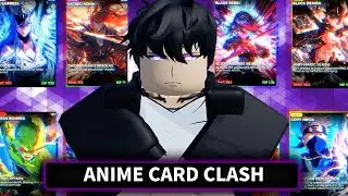 I AM ADDICTED TO THIS NEW ROBLOX ANIME GAME! (Anime Card Clash)