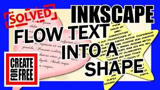 Flow Text into a Shape – Inkscape