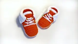 PLAIN AND WARM BOOTS BOOTS FROM THICK YARN / KNITTING BOOTS WITH A HOOK