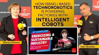 Intelligent Cobots for SME Factories to SMART Facilities | TechnoRobotics COBOTS | Hannover Messe