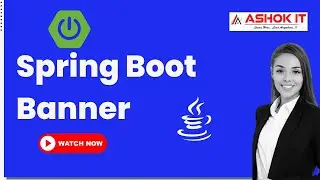 Springboot Banner | Springboot fullcourse @ashokit