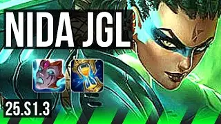NIDALEE vs MASTER YI (JGL) | 6/0/6, Dominating | KR Challenger | 25.S1.3