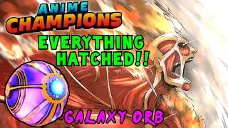 I Hatched The NEW COLOSSAL TITAN in Anime Champions Simulator